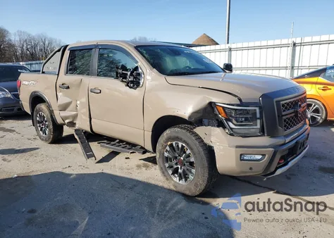 2024 Nissan Titan Pro-4X from USA, damaged, VIN 1N6AA1ED9RN104101